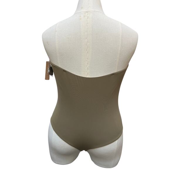 NWT Skims Fits Everybody Strapless Bodysuit Women's Size 4X Green - Picture 2 of 5